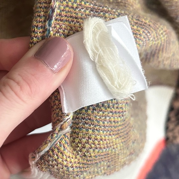 ANTHROPOLOGIE Bricolage Mixed Print Zebra Paisley Cardigan Kimono Oversized Sz S - Picture 15 of 15